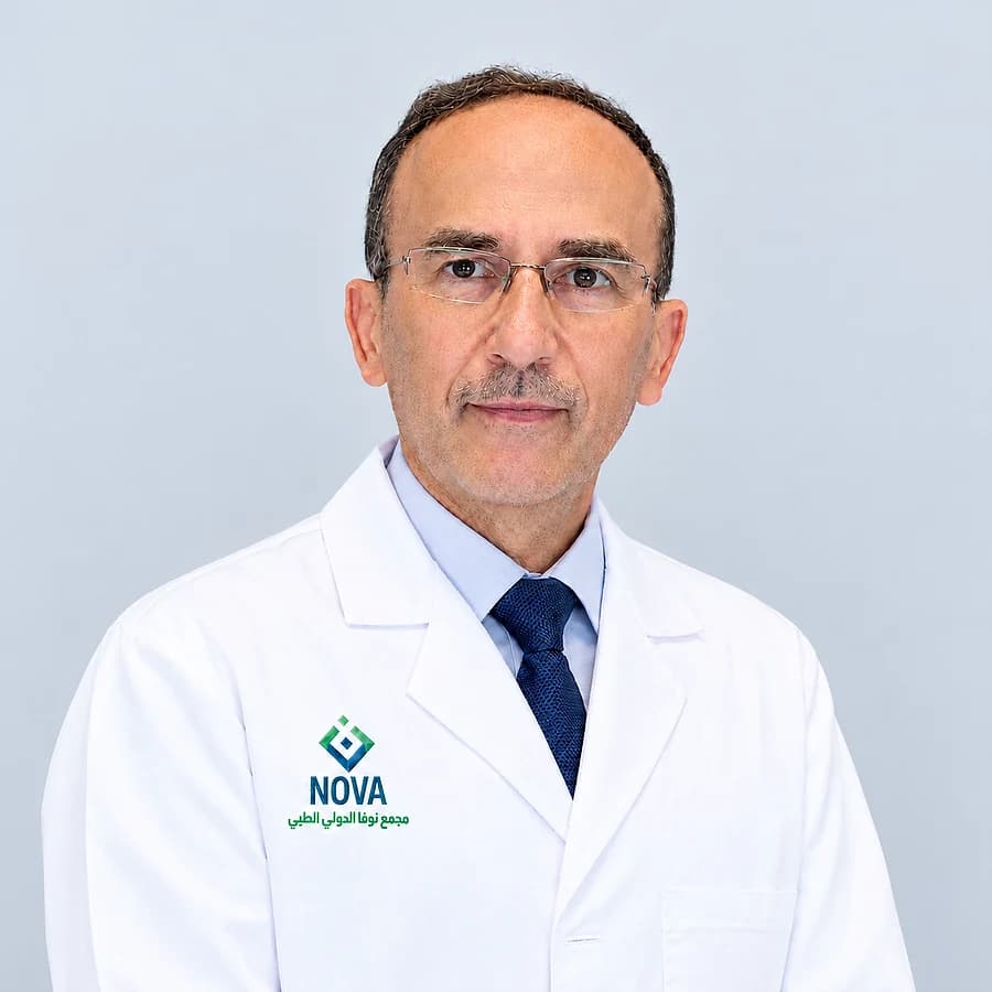 د. عامر علاء الدين الدوخي، أخصائي أنف وأذن وحنجرة في مجمع نوفا الدولي الطبي