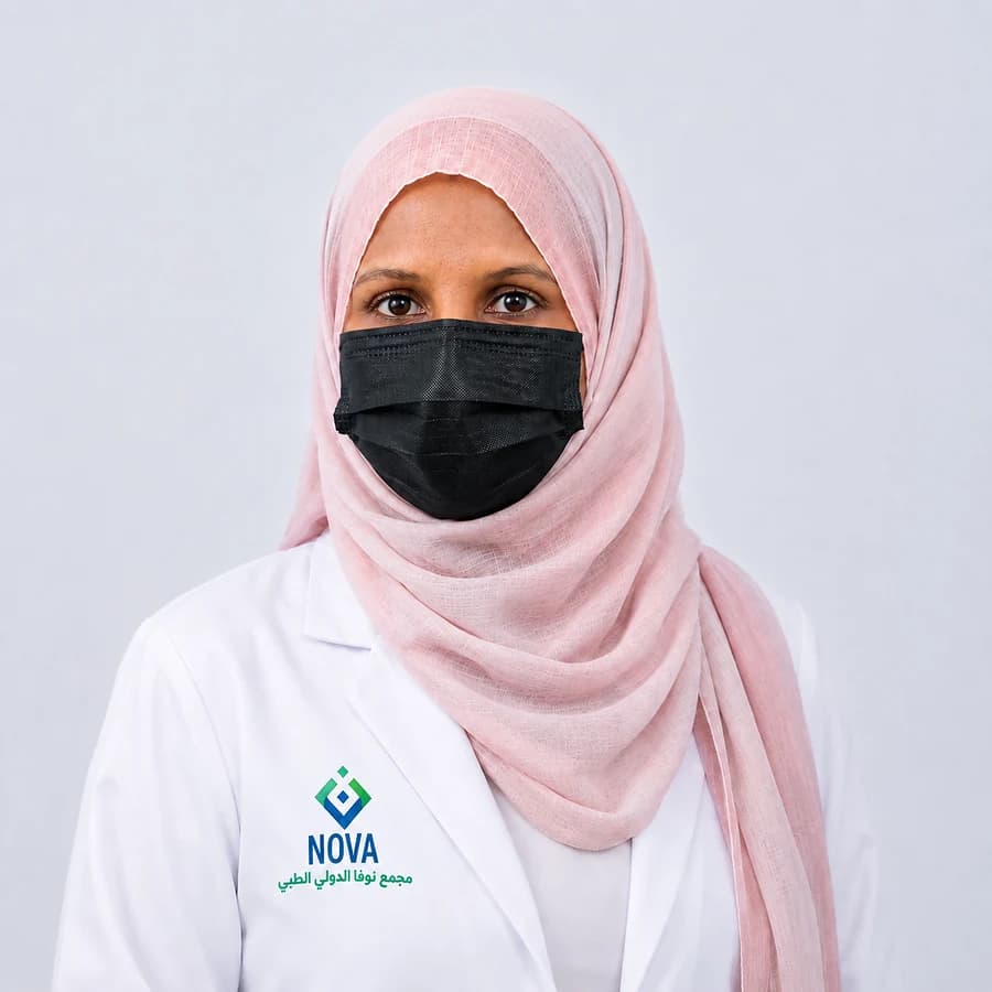 د. دوحة حسن الشيخ، طب أسرة في مجمع نوفا الدولي الطبي