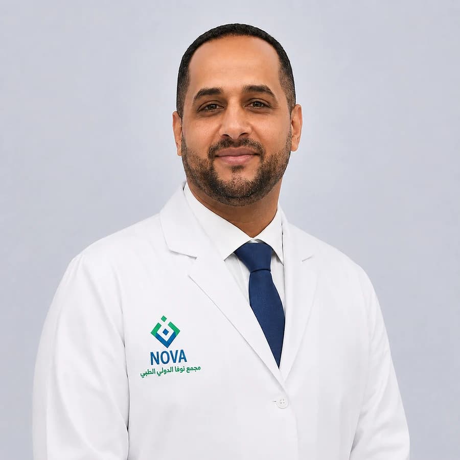د. محمد الفرماوي، نائب أول عظام في مجمع نوفا الدولي الطبي